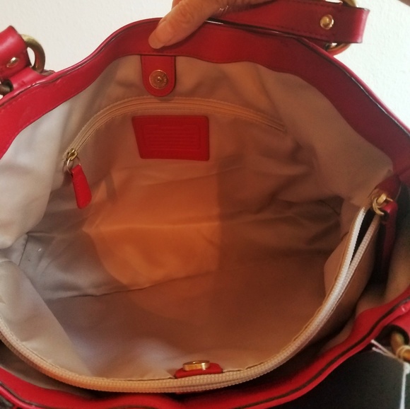 Vintage Coach Campbell Belle Leather Handbag - Picture 6 of 7